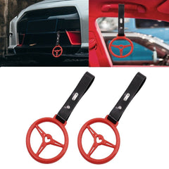 JDM Heart Steering Ring Hand Strap Decoration For Car