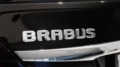 1 Pc Universal BRABUS Chrome Emblem Logo In Premium Quality For Car