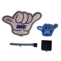 GOOD! LED Car Window Sticker Windshield Electric Safety Decal Decoration Sticker Auto 1 Pc