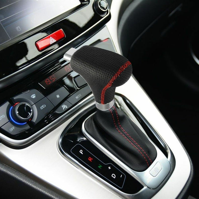 Car Gear Shifter Shift Knob Handle with Button for Automatic Transmission (Black)
