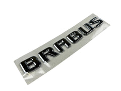 1 Pc Universal BRABUS Chrome Emblem Logo In Premium Quality For Car