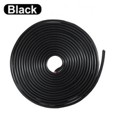 Car Door Edge Guard Rubber Seal Protector D Shape Edge Protection Fit for Car 1 Pc