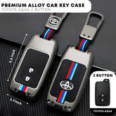 Toyota Aqua 2 Button Premium Quality Metal Key Remote Cover