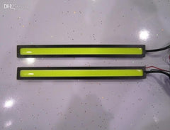 LED DRL Driving Daytime Running Lights Strip COB 2 Pcs Set