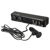 Car Cigarette Lighter Power Socket Adapter & USB Volt Temp Time 6.0 A
