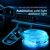 Universal Car Interior Decoration Multi Colour Light EL Wire