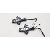 Bike Indicator Aero Plane Running Style With DRL White