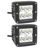 36 Watt Bar Light 3 inch Spot Light 2 Pcs Set