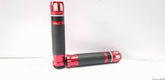 Universal Bike Handle With Light Yellow 2Pcs Set RED