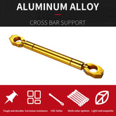 Universal Motorcycle Balance Handlebar Rod Golden Crossbar Handle Bar Balance Beam For Honda 7/8" 22mm Hand
