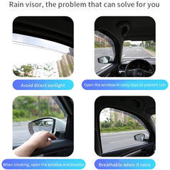 MG HS TXR Premium Air Press - Sun Visor With Chrome - Model 2019-2021