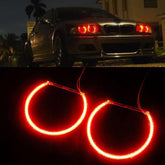 BMW 3 SERIES BMW RING 4PCS RED