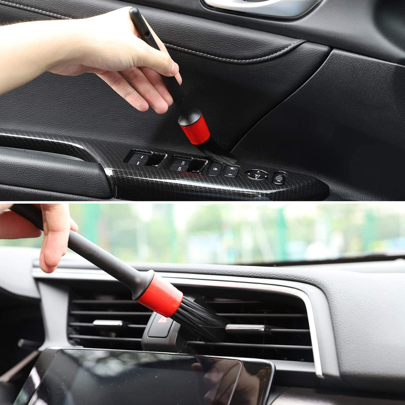 Car Detailing Brush For Cleaning Dashboard, Interior, Exterior 5 Pcs Set