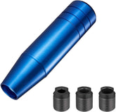 Universal Aluminum Gear Knob Shift Knob Small Manual Blue