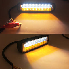 Bar Light 9 SMD Dual Color 6 Inch White Yellow 1 Pc