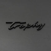 MG Trophy Edition Metal Logo Black