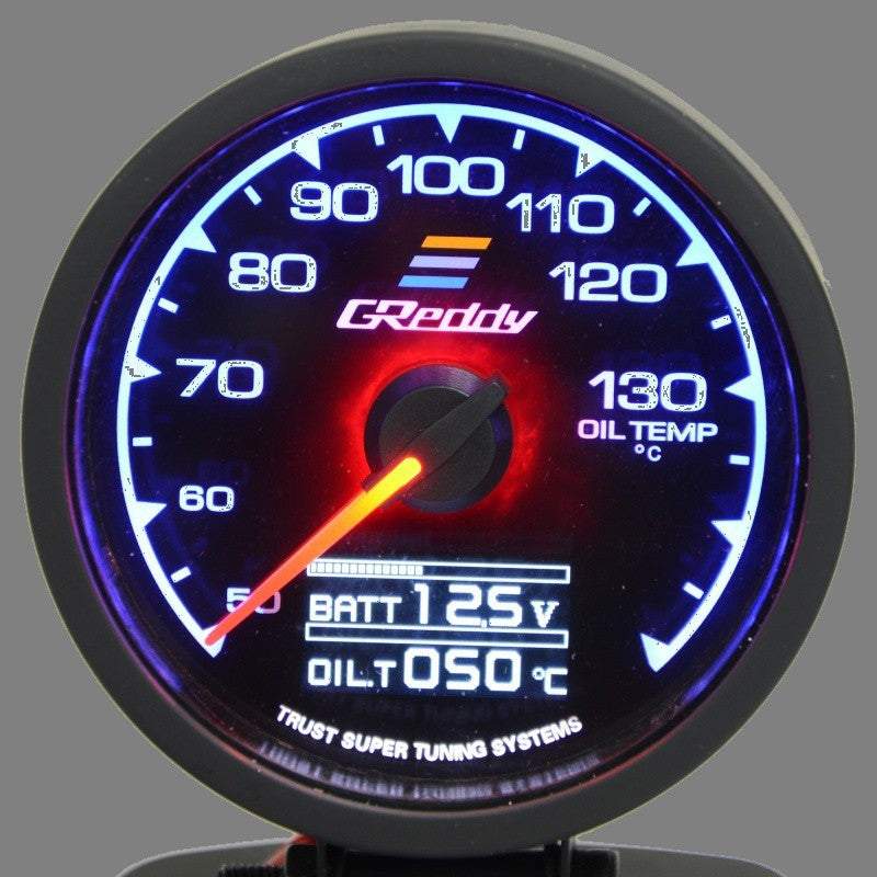 Universal Greddy Racing Gauge RPM With 7 Color Multi LCD Digital Displ