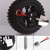 Car Antenna Car Spare Tire Decoration With Shovel