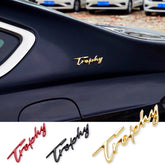 MG Trophy Edition Metal Logo Golden