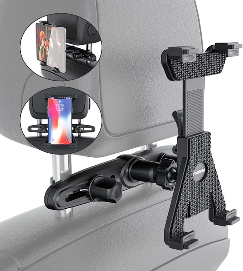 Adjustable Universal 360° Tablet - Mobile Holder For Car Back Seat Headrest Mount Cradle