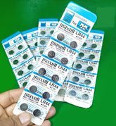 Pack of 10pcs LR44 Alkaline Button Cell 1.5V Micro Battery Replacement