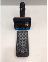 Generic BT- Bluetooth Dual USB Car Charger - MP3 Player - FM Modulator - AUX - MicroSD