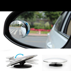 Car 360 Adjustable Rear View Blind Spot Concave Mirror For Car 2pcs Set