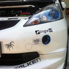 Car Air Funnel Intake Pipe Round Type