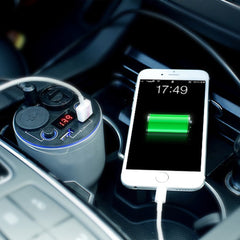 Car Aroma Diffuser Humidifier Cup Holder Charger