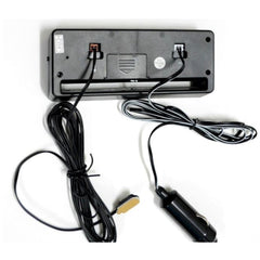 Car Dashboard Digital Clock 4 in 1 Square inside Outside Temperature