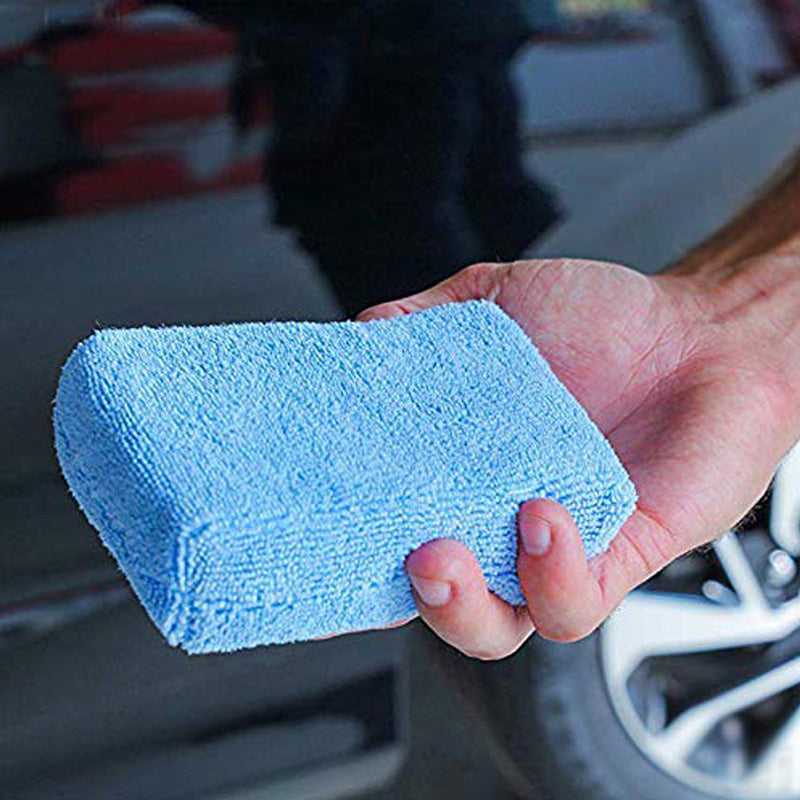 Car Wash Microfiber Detailing Sponge Applicator Pack of 6