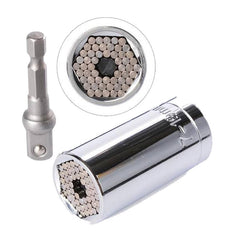 Gator Grip Universal Socket 7-19 mm Ratchet Wrench Tool 3 Pcs Set