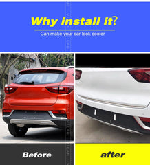 MG HS Rear Decorative Car Strip Cover Trunk Complete Chrome Garnish - Model 2020-2021