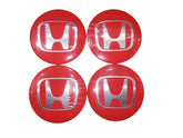 HONDA Plastic Logo 4 Pcs Set