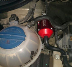 HKS Top Energy Magnetic Power Fuel Saver Magnet - Fuel Saver Red