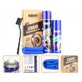 Motorcycle Orignal KOBY Chain Lube And Maintenance Kit Chain Lube + Cleaning Brush