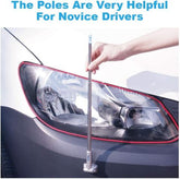 LED Corner Antenna Bumper Pole Safety Guard For Universal Car Van