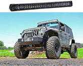 23 Inches Bar Light Semi Slim 6D Lens White Light 180 Watts