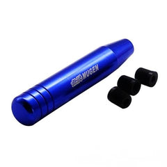 MUGEN Shift Gear Knob Aluminum Gear Shift Knob Extended Long Manual Blue