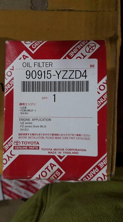 TOYOTA OIL FILTER FOR VITZ ETC. ETC.