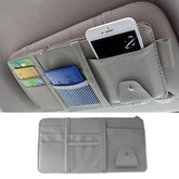 Car Styling Sun Visor Organizer Storage Bag Spring Green Color