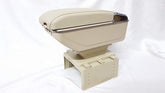 Universal Arm Rest Console Box 6 Ports Charger Beige Colour