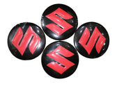 SUZUKI Plastic Logo 4 Pcs Set