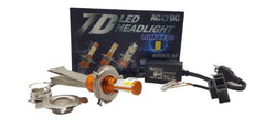 TD LED Headlight Lumiled AC-DC H4 H6 HS1 60Watts IP67 Hi - Low 6000LM