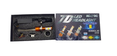 TD LED Headlight Lumiled AC-DC H4 H6 HS1 60Watts IP67 Hi - Low 6000LM