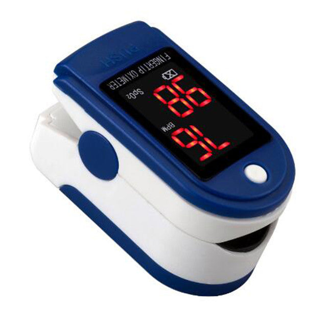 Fingertip Pulse Oximeter Blood Oxygen Saturation SPO2 Heart Rate Monitor