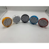 12 Smd Round Bar Light with Flasher 1 Pc