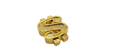 Dollar Style Tire Nozzle Golden 4 pcs