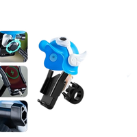 Universal Mini Helmet Style Mobile Holder For Motorcycle