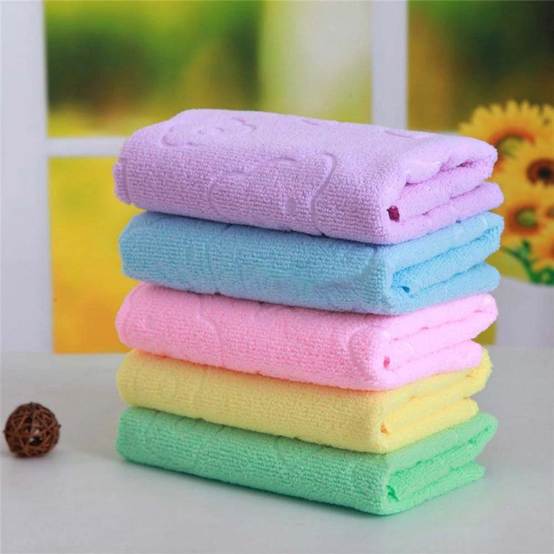 5 in 1 Edgeless Microfiber Cloth, For Cleaning And Dusting 40x40 cm 5Pcs Set